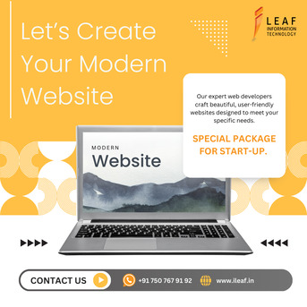 Pune, Software Development, Create Your Modern Website With ILeaf.