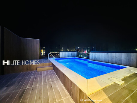 Kuwait City, Apartments/Houses, KWD 1350/month,  2 BR,  Two Master Bedroom Apartment With Private Pool For Rent In Kuwait City