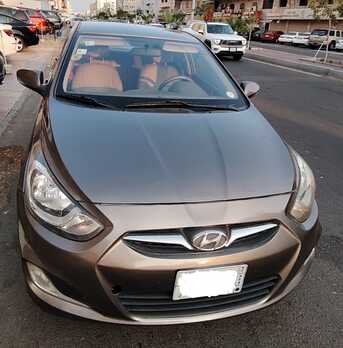 Jeddah, Vehicles, Cars & Trucks , SAR 25000,  Hyundai Accent,  2014,  Automatic,  119600 KM,  Selling My  Only 119700km For 25000