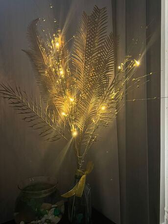 Manama, Household Items, BHD 5,  Elegant Golden Leaf Light D&eacute;cor For Sale
