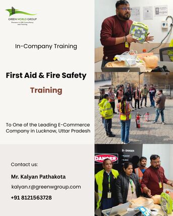 Lucknow, Training, First Aid & Fire Safety Training In Lucknow