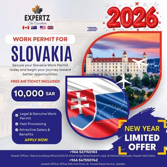 Jeddah, Immigration, Work Permit For Europe