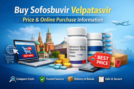 Moscow, Wholesale Products, Buy Sofosbuvir Velpatasvir Price & Online Purchase Information