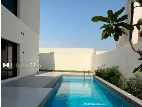 Kuwait City, Villas, KWD 2500,  Five Bedroom Villa With Pool For Rent In Abu Al Hassaniya