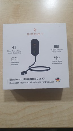 Al Malaz, Electronics, SAR 70,  Smart Premium Bluetooth Car Kit 60cm Black