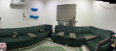Thuqbah, Furniture, SAR 480,  Living Room 6 Pieces + Free Curtain