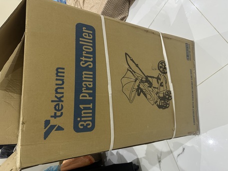 Al Sharafeyah, Baby & Kid Stuff, SAR 600,  Teknum 3 In 1 Pram