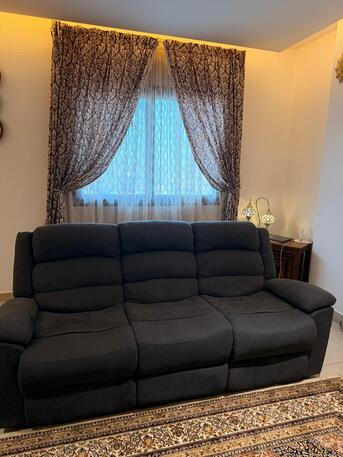 Jeddah, Furniture, Fabric Recliner Set - 3 Seater + 2 Seater
