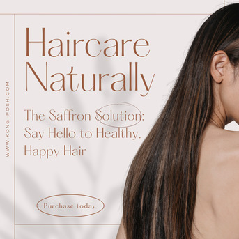 Kuala Lumpur, Health & Beauty Items, Haircare Naturally The Saffron Solution: Say Hello To Healthy, Happy Hair