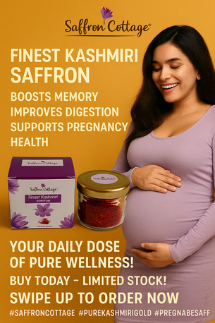 Kuala Lumpur, Health & Beauty Items, Pregnancy Radiance: Saffron&rsquo;s Magic In Every Bite