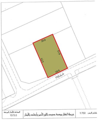Hamad Town, Residential Plots, BHD 750,  1500 Sq. Meter,  Land For Rent In Damistan Near Sea Area 0.500 Fils Per M2