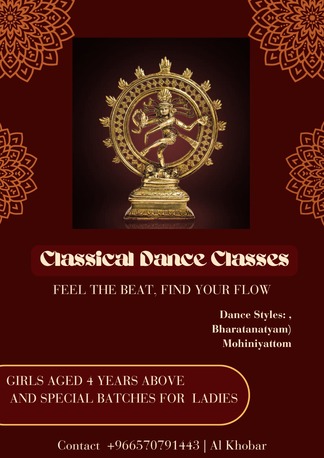 Al Khobar Al Shamalia, Training, Indian Classical Dance Classes