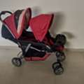 SAR 650,  Joniors Twin Stroller/ GRACO Stroller With Car Seat