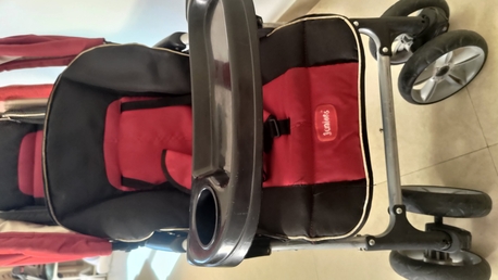 Riyadh, Baby & Kid Stuff, SAR 650,  Joniors Twin Stroller/ GRACO Stroller With Car Seat