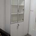BHD 110,  3 Door Office Cabinet White