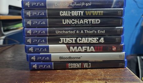 Al Aziziyah, Video Games, SAR 50,  PS4 Games For Sale 50 Riyals Each