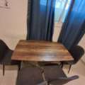 SAR 450,  Coffee/Dining Table With 4 Chairs