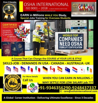 Duba, Education, Learn Skills Forklift Operator High Pay Logistics Supply Chain Jobs