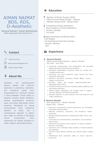 Riyadh, Job Seekers, General Dentist