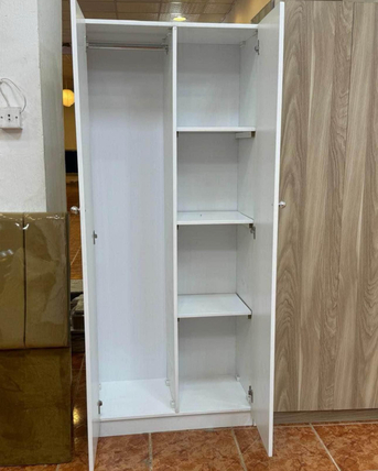 Al Safa, Furniture, SAR 5,  Fresh New Two Door Wardrobe Cabinet Available