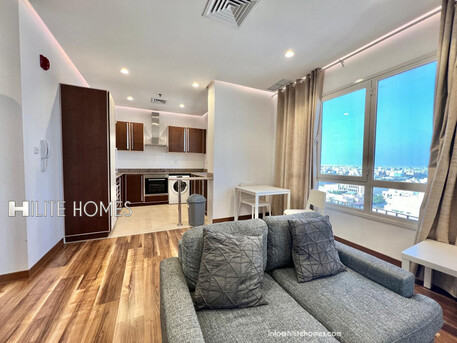 Kuwait City, Apartments/Houses, KWD 500/month,  Furnished,  1 BR,  One Bedroom Fully Furnished Sea View Apartment For Rent In Fintas