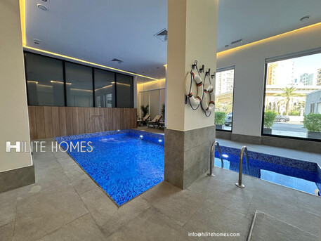 Salmiya, Apartments/Houses, KWD 400/month,  1 BR,  Brand New One Bedroom Semifurnished Apartment For Rent In Salmiya