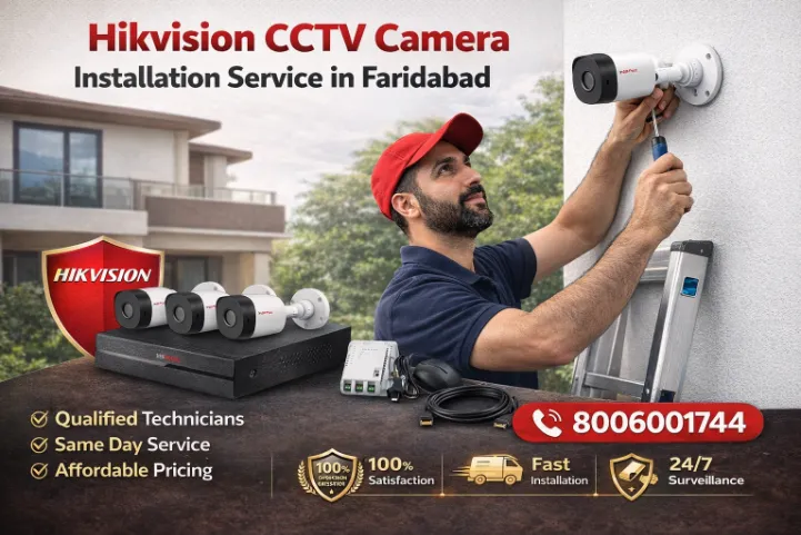 Mumbai, Appliance Repair, Hikvision CCTV Camera Installation Service In Sector 111 Faridabad