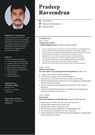 Muharraq, Job Seekers, Outdoor Sales Executive