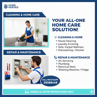 Manama, Cleaning, Home Cleaning A To Z Maintinance