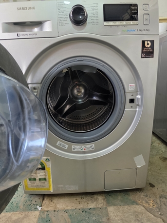Al Malaz, Appliances, SAR 1,  Samsung Eco Bubble Front Load Washing Machine &ndash; 8.5KG (Digital Inverter)