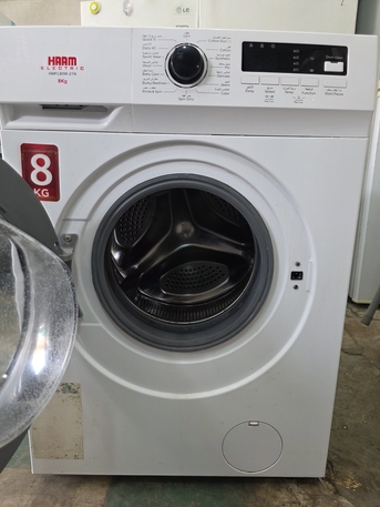 Al Rabwah, Appliances, SAR 1,  HAAM Front Load Washing Machine &ndash; 8KG (Same As New)