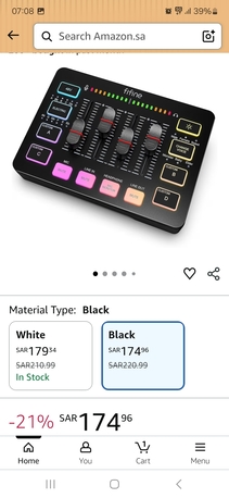 Jeddah, Electronics, SAR 300,  Fifine Faming Audio Mixer / Fifine Gaming Microphone