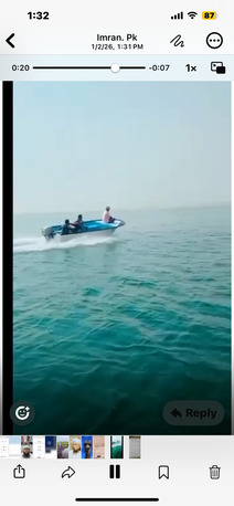 Karachi, Travel, Speed Boat Available For Rent With Diver, Fuel And Life Guards