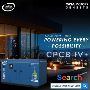  , INR 440000,  The Power Of Trust – Tata Generators For Every Need., 1