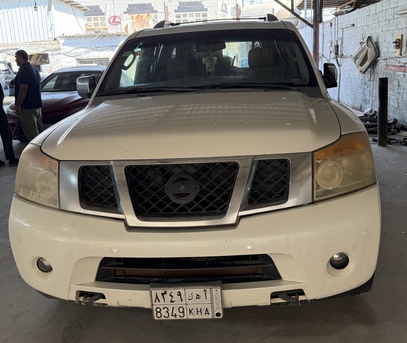 Azizia, Vehicles, Cars & Trucks , SAR 22000,  Nissan Armada Platinum,  2009,  Automatic,  394315 KM,  Nissan Armada 4x2 LE White Full Option For Sale. Original Condition.