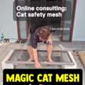 Magnetic Cat Mesh | Cat Proof Window Mesh | Cat Safety Net