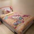 SAR 170,  Children Bed  Twin Xl With Matrix His Condition Is Good And Dresser With Mirror