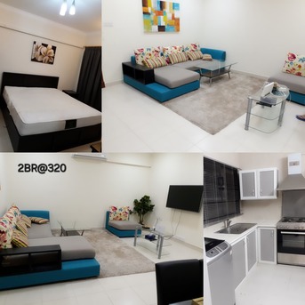 Juffair, Apartments/Houses, BHD 300/month,  Furnished,  2 BR,  Budget Friendly FAMILY Apartments:(BD 300-375) Pool.Gym.Internet.etc(STUDIO@200): TONY