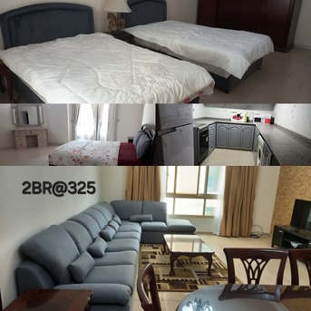 Juffair, Apartments/Houses, BHD 300/month,  Furnished,  2 BR,  Budget Friendly FAMILY Apartments:(BD 300-375) Pool.Gym.Internet.etc(STUDIO@200): TONY