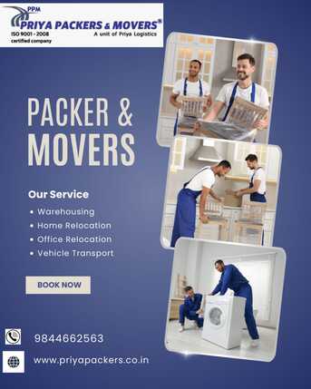 Bangalore, Business, Packers Movers In Bangalore- Priya Packers Movers