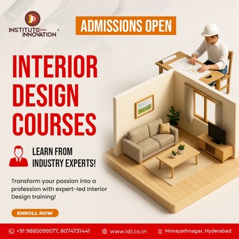 Hyderabad, Fashion & Design, Interior Designing Courses In Hyderabad