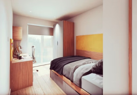 London, Apartments, Flats, Houses & Villas, 221/week,  Furnished,  Studio,  Deakins Place Nottingham | Student Accommodation