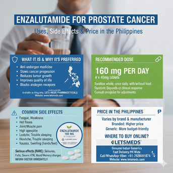 Cebu City, Health & Beauty Items, PHP 1,  Buy Enzalutamide Price In Philippines | Affordable Generic Option Available