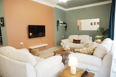 Amman, Apartments/Houses, JOD 1660/month,  Furnished,  3 BR,  173 Sq. Meter,  Bright & Fully Renovated 3BR Home In Heart Of Amman &ndash; Perfect For Families