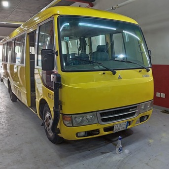 Jubail, Pick Up & Drop Off, I Have Mitsubishi Rosa Bus 30 Passe 2015  Model With Good Condition Diesel Engine For Rent