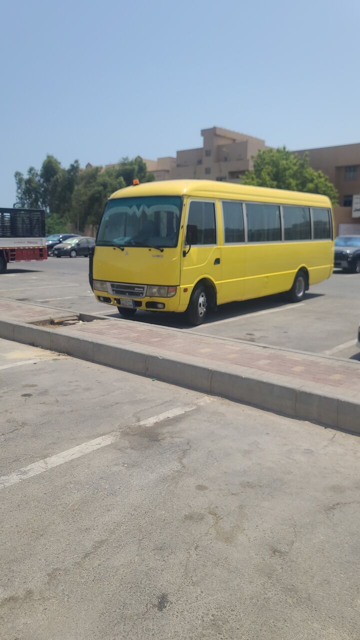 Jubail, Pick Up & Drop Off, Pick And Drop Service School And Company All Time Available Mitsubishi Rosa Bus 30 Passeng