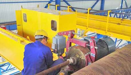 Dammam, Construction, Installation Of Overhead Cranes