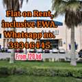 BHD 120/month,  1 BR,  Flat On Rent Inclusive Ewa