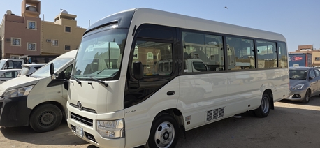 Riyadh, Pick Up & Drop Off, Bus 2025 Model Available For Rent With Driver On Daily Or Monthly Basis