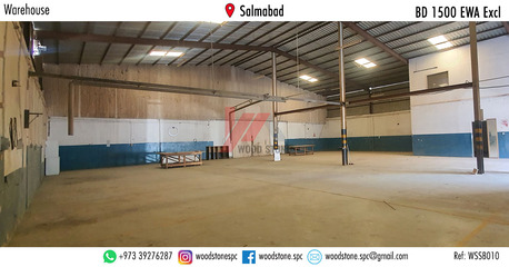 Salmabad, Warehouses, BHD 1500,  600 Sq. Meter,  Warehouse, Salmabad - BD 1500 Excl WSSB010